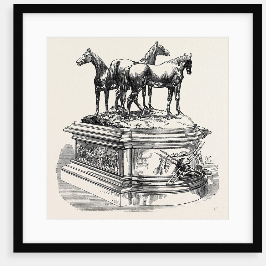Centre Ornament for the Mess Table of the 17th Lancers 1869 by Anonymous