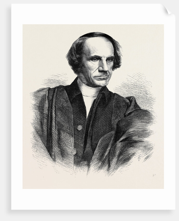 The Right Rev. Dr. Wordsworth Bishop of Lincoln 1869 UK by Anonymous