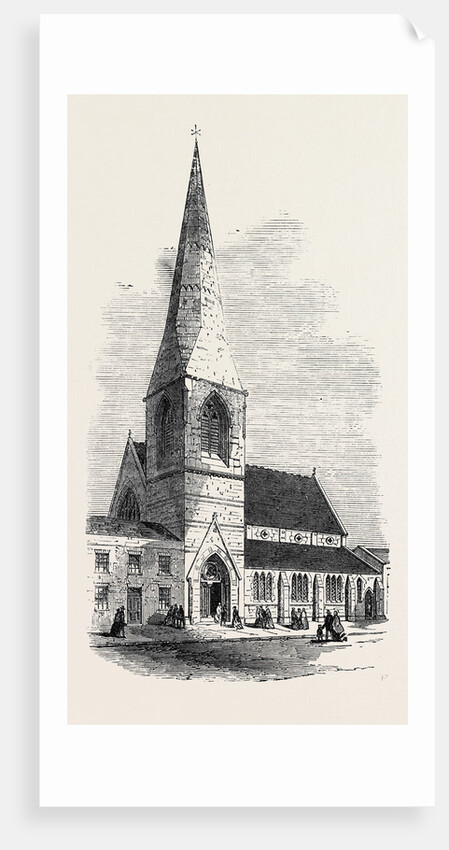 St. John the Evangelist St. George's-in-the-East London 1869 UK by Anonymous