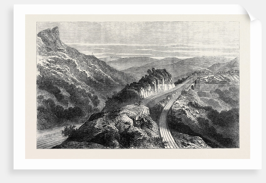 The Disaster on the Great Indian Peninsula Railway: The Reversing Station Bhore Ghaut 1869 by Anonymous