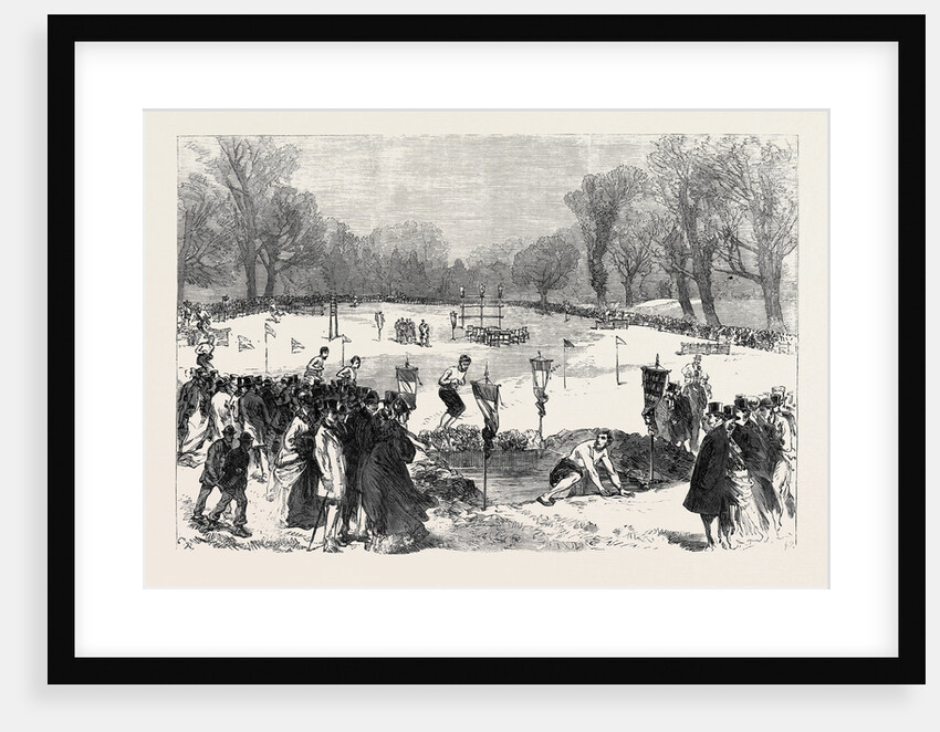 The Thames Rowing Club Athletic Sports in Putney Park London 1869 UK by Anonymous