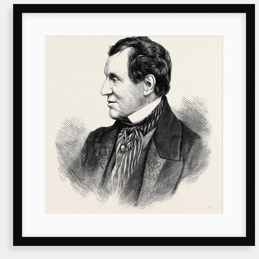 The Late Sir James Emerson-Tennent Bart. K.C.B. 1869 by Anonymous