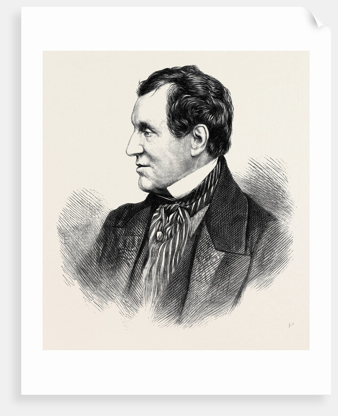 The Late Sir James Emerson-Tennent Bart. K.C.B. 1869 by Anonymous