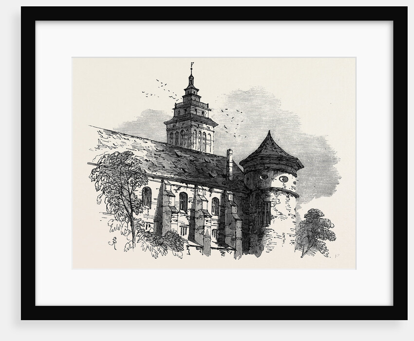 The Castle Königsberg Kaliningrad Russia 1869 by Anonymous