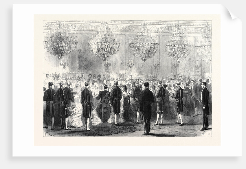 A State Banquet at the Tuileries Paris France 1869 by Anonymous