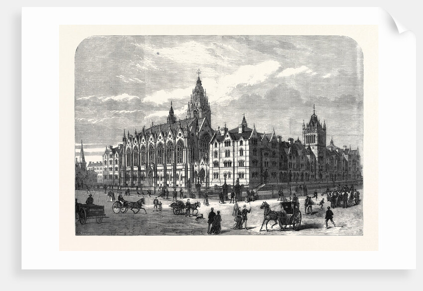 Columbia Market Bethnal Green, London UK 1869 by Anonymous