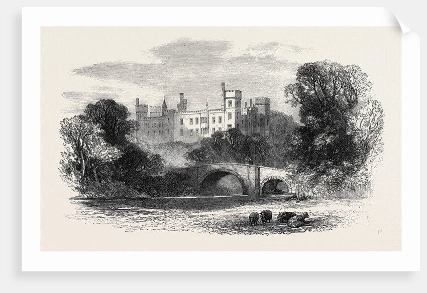 Lismore Castle Ireland Visited by Prince Arthur 1869 by Anonymous