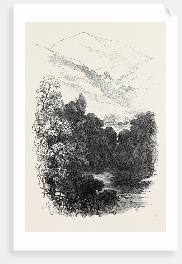 The Devon Valley Railway in Scotland: The Rumbling Brig 1869 UK by Anonymous