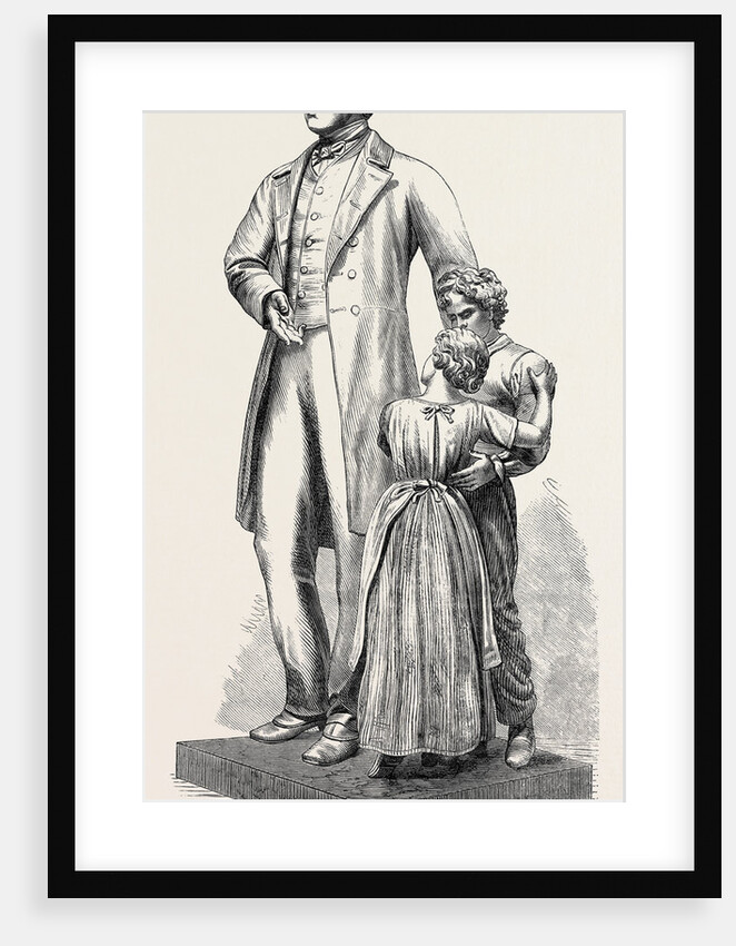 Statue of Richard Oastler at Bradford UK 1869 by Anonymous