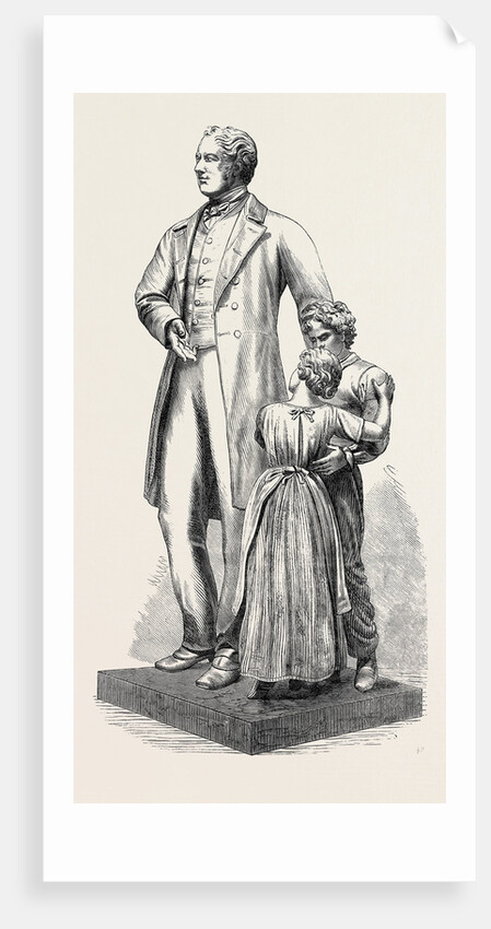 Statue of Richard Oastler at Bradford UK 1869 by Anonymous