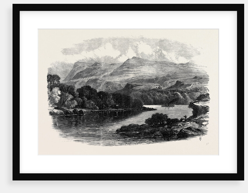 Prince Arthur's Visit to Ireland: The Windings of Lough Erne County Fermanagh 1869 by Anonymous