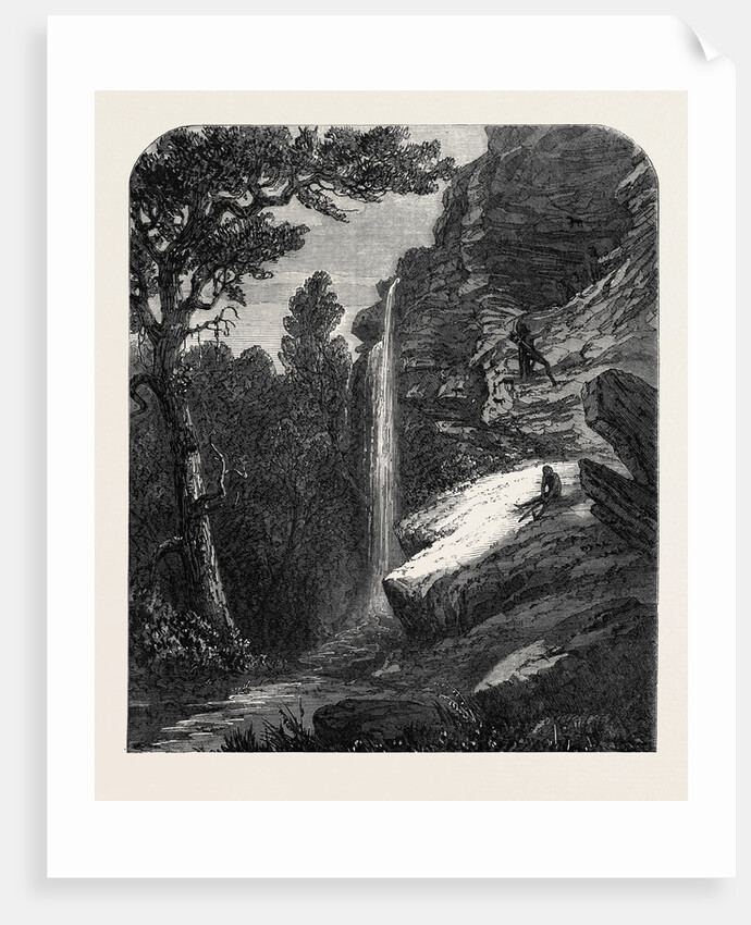 Bushman's Cave Eland Berg Kat River South Africa 1869 by Anonymous