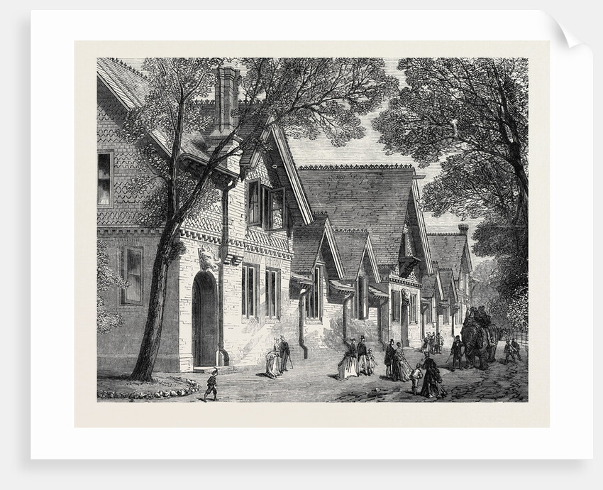 The New Elephant House in the Zoological Society's Gardens Regent's Park London UK 1869 by Anonymous