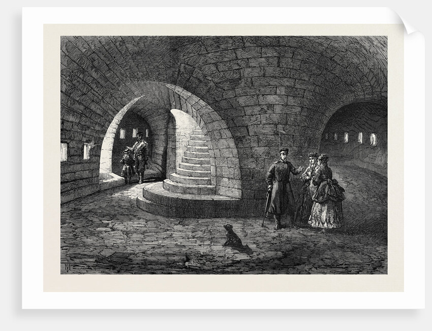 The Crimea Revisited: Interior of the Round Tower of the Malakoff 1869 by Anonymous