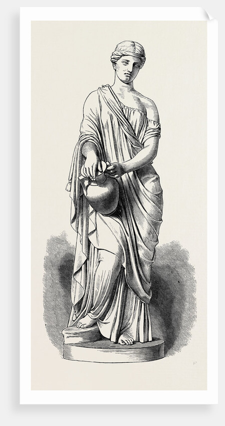 Rebecca at the Well Sculpture, 1869 by Anonymous