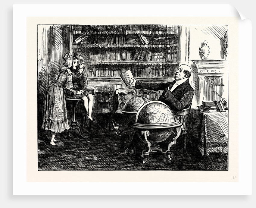 Charles Dickens Dombey and Son. When the Doctor Smiled Auspiciously at His Author or Knit His Brows or Shook His Head and Made Wry Faces at Him As Much As to Say Don't Tell Me Sir I Know Better' It Was Terrific. by Anonymous