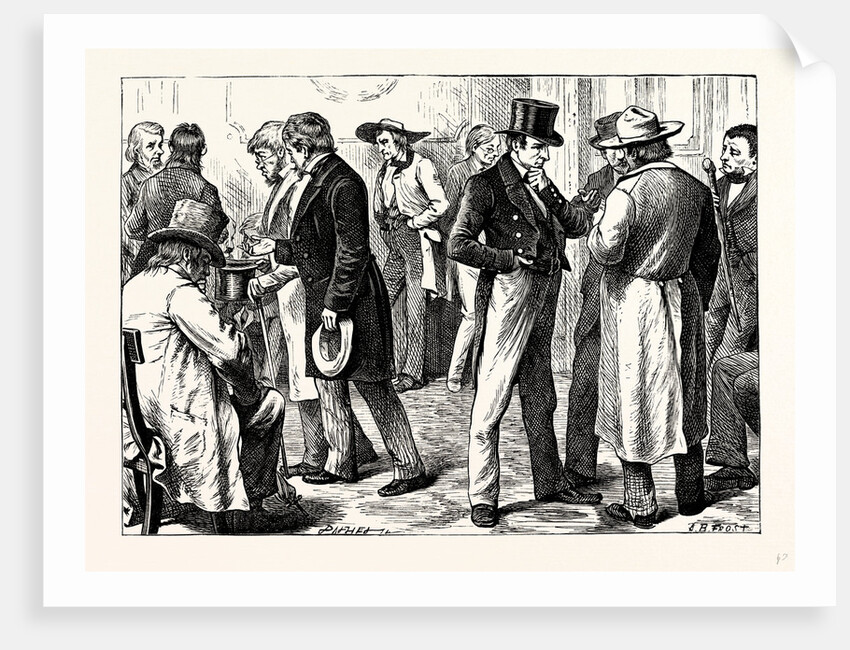 Charles Dickens American Notes 1842 in the White House. by Anonymous