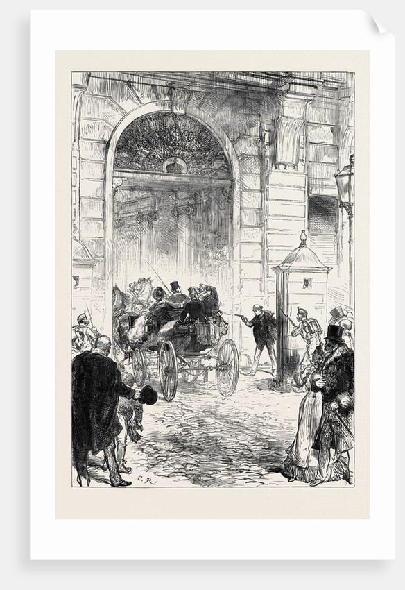 The Attempt to Shoot the King of Spain at Madrid 1880 by Anonymous