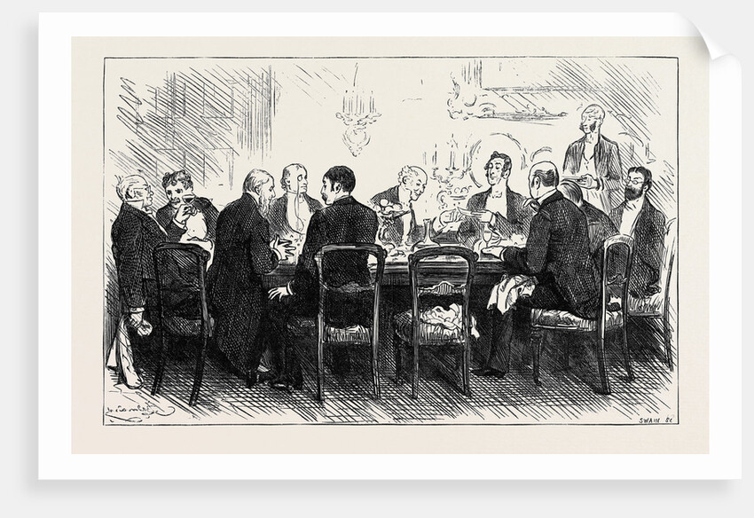 So He Merely Pencilled on the Back 'Can'T You Give It to Someone Else?' 1880 by Anonymous