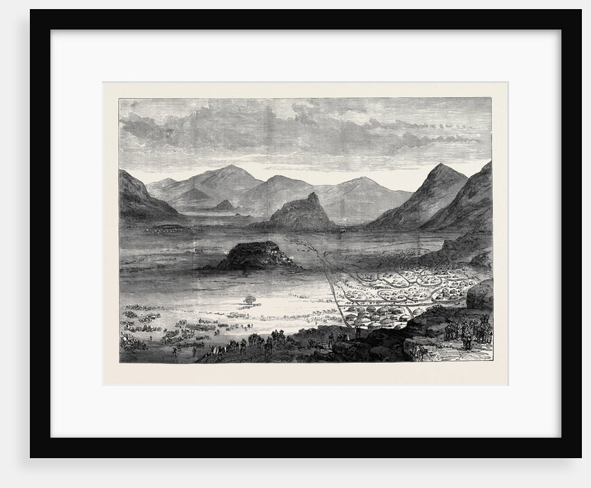 Secokuni's Town in the Transvaal from the Heights Occupied by the 94th Regiment November 28 1879 by Anonymous