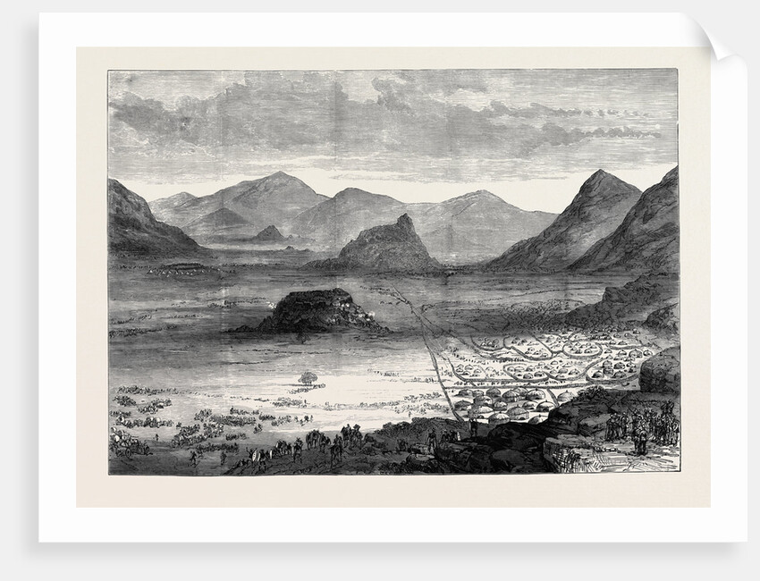 Secokuni's Town in the Transvaal from the Heights Occupied by the 94th Regiment November 28 1879 by Anonymous