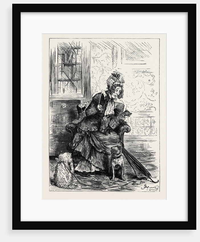 Miss Tabitha Monckton 1880 by Anonymous