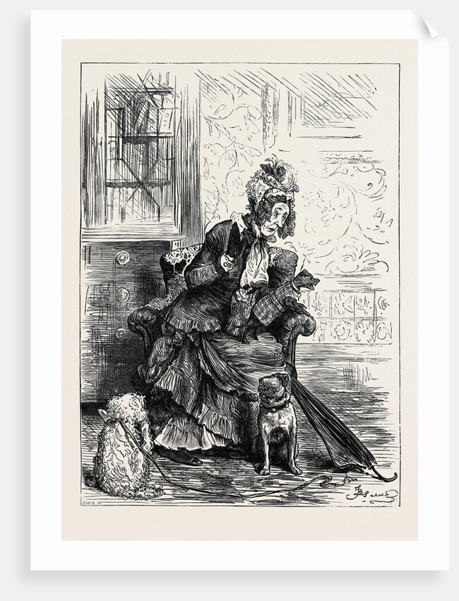 Miss Tabitha Monckton 1880 by Anonymous