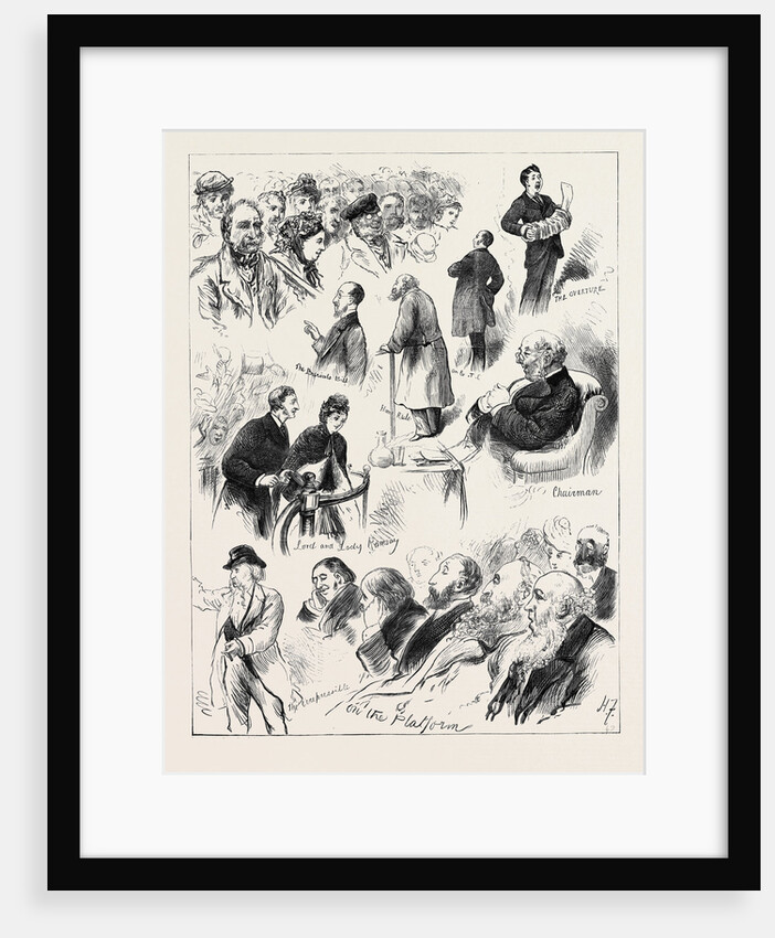 The Liverpool Election: A Ward Meeting 1880 by Anonymous