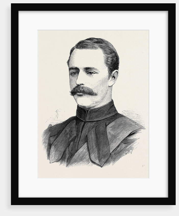 The Opening of Parliament Movers and Seconders of the Address in the Two Houses of Parliament: Lieutenant-Colonel Home-Drummond Moray M.P. 1880 by Anonymous