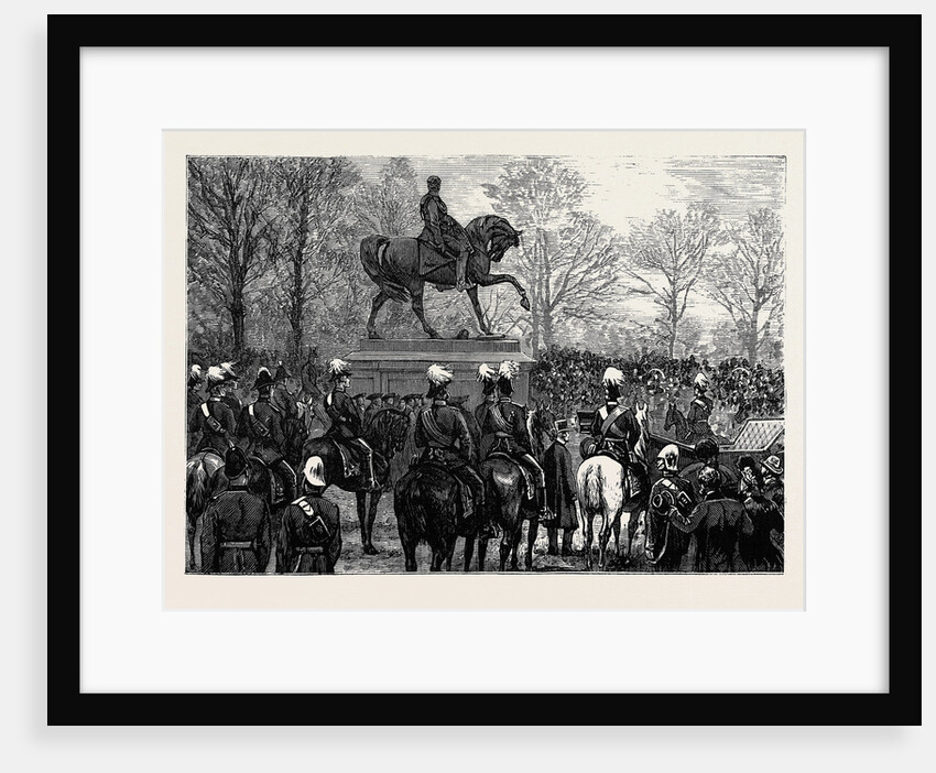 Unveiling the Statue of Lord Gough in the Phoenix Park Dublin Ireland 1880 by Anonymous