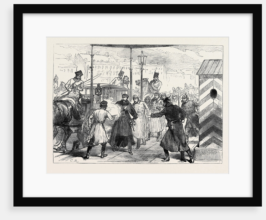 Attempt on the Life of Count Loris Melikoff St. Petersburg Russia 1880 by Anonymous