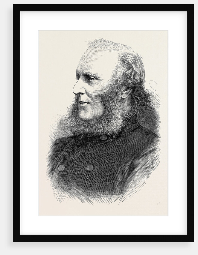 The Very Rev. A. Purey Cust Dean of York 1880 by Anonymous