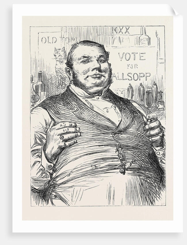 Election Sketches: Measures Not Men 1880 by Anonymous
