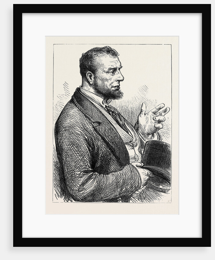 Election Sketches: The Man of the People 1880 by Anonymous