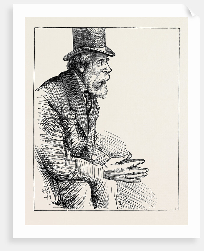 Election Sketches: Unconvinced 1880 by Anonymous