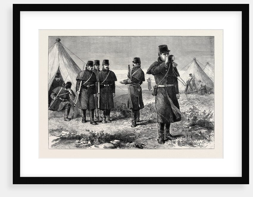 Sounding the Reveillé 1880 by Anonymous