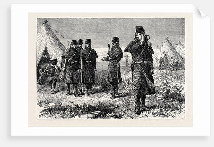 Sounding the Reveillé 1880 by Anonymous