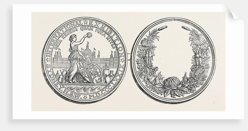 Medal of the Sydney International Exhibition by Anonymous
