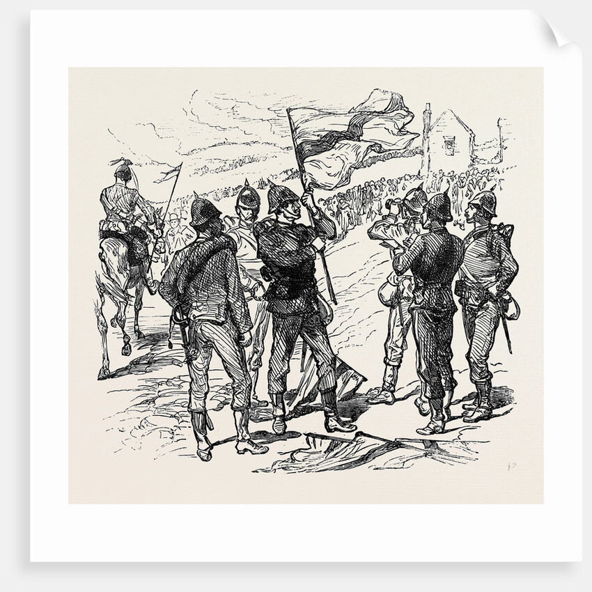 At the Brighton Theatre of War: Signalling 1880 by Anonymous