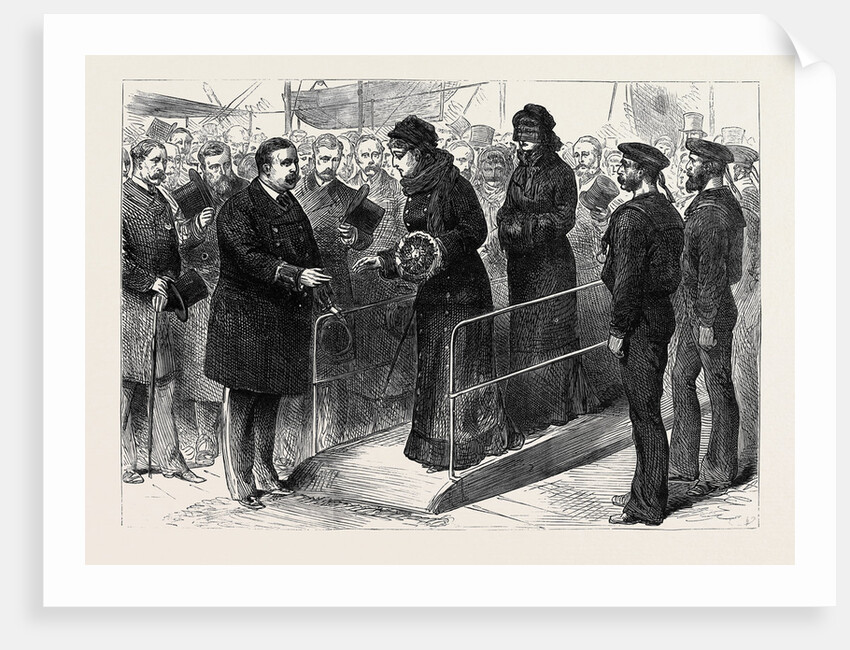 Departure of the Empress Eugénie for Zululand 1880 by Anonymous