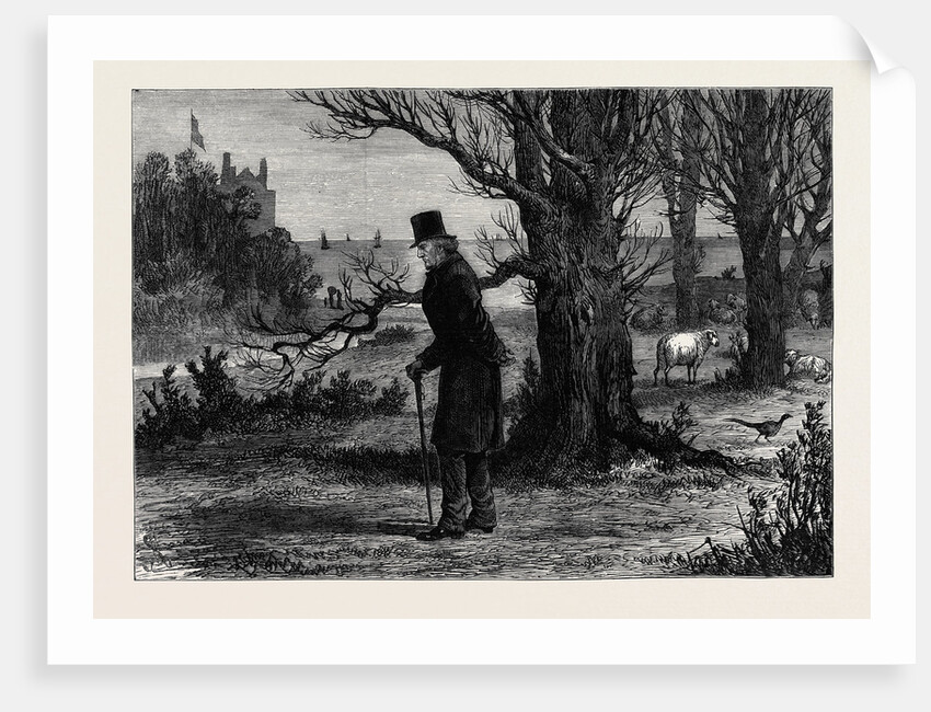 The General Election: The Calm Before the Storm: A Sketch at Dalmeny on Saturday April 3 1880 by Anonymous