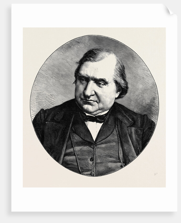 M. Ernest Renan Member of the French Institute (Hibbert Lecturer) 1880 by Anonymous