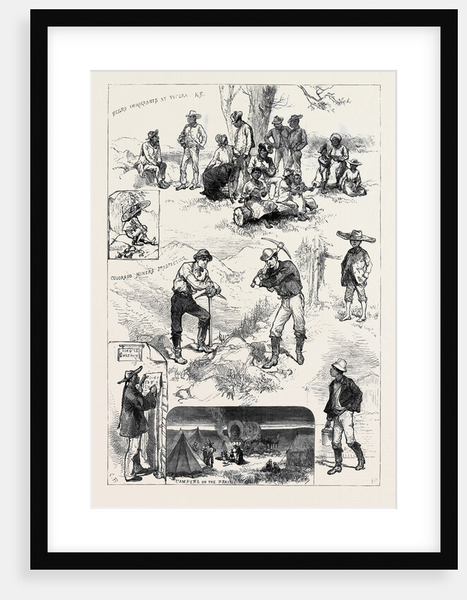 Sketches in the American Far West 1880 by Anonymous