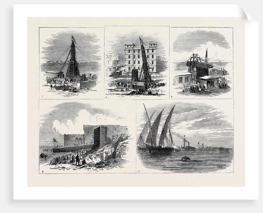 Removal of Another Obelisk from Alexandria for Transport to New York by Anonymous