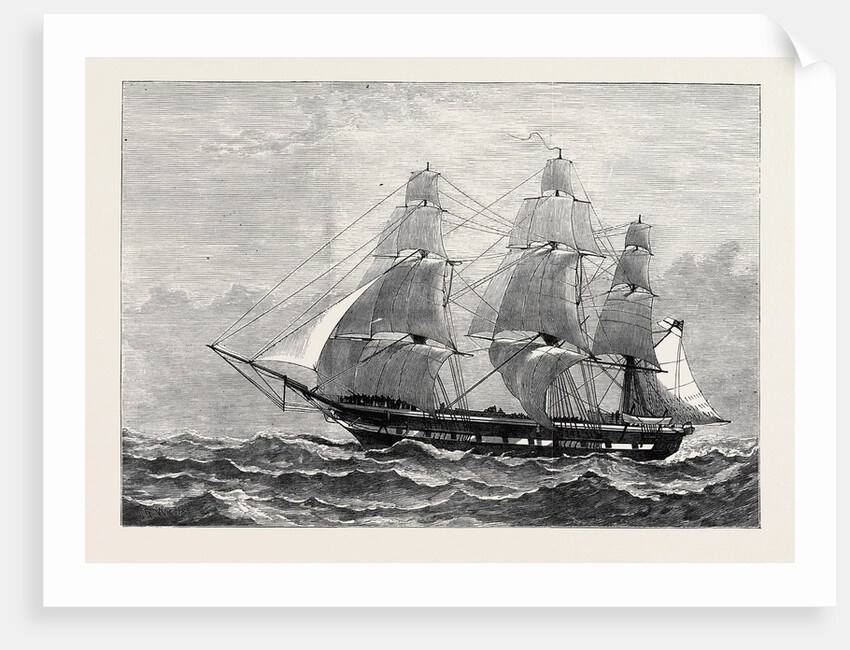 The Missing Training Ship Atalanta 1880 by Anonymous