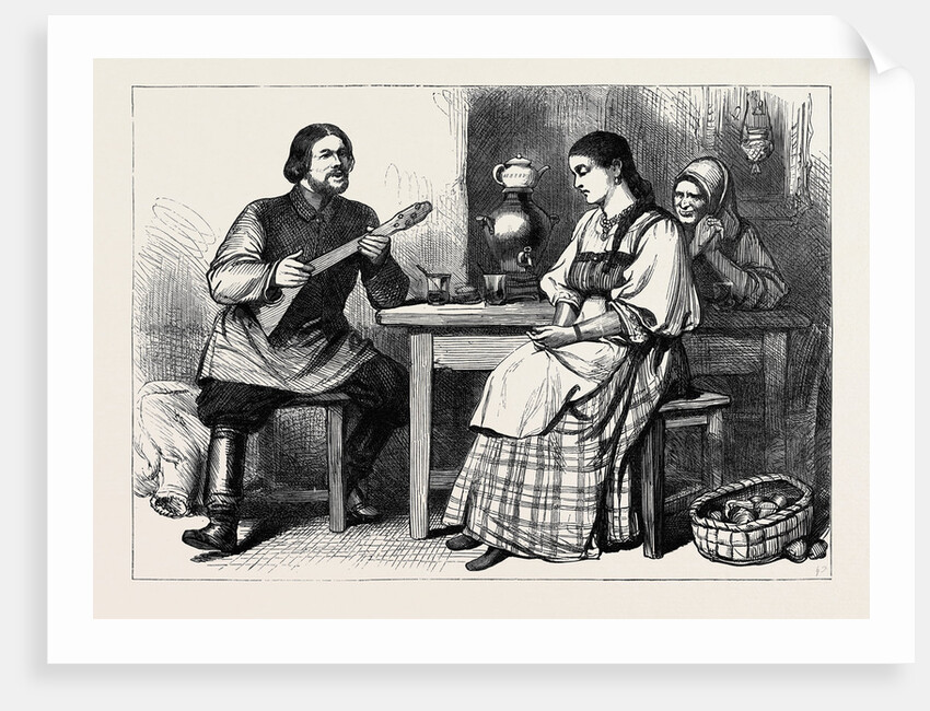 Sketch of Life in Russia: A Moujik's Courtship 1880 by Anonymous