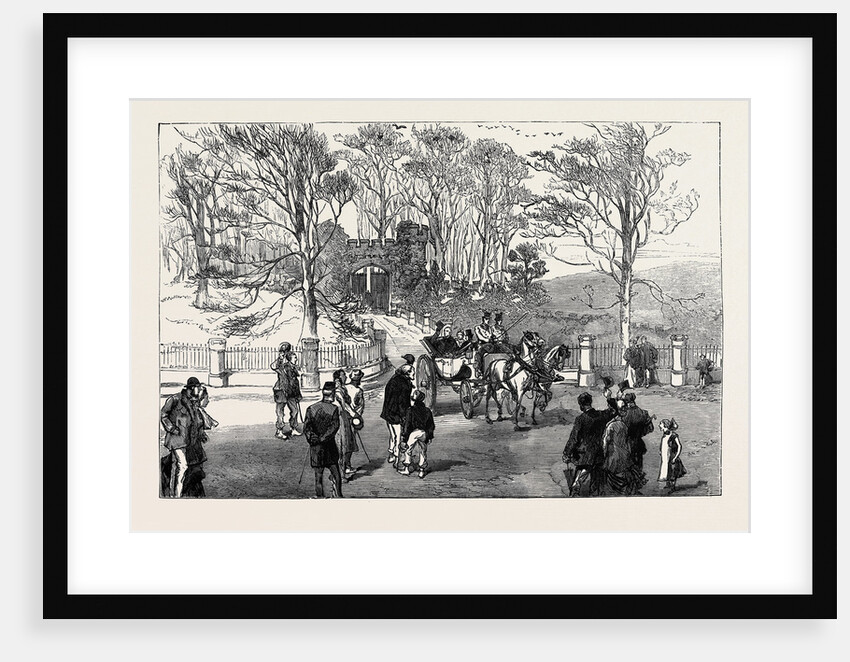 Entrance Lodge Hawarden 1880 by Anonymous