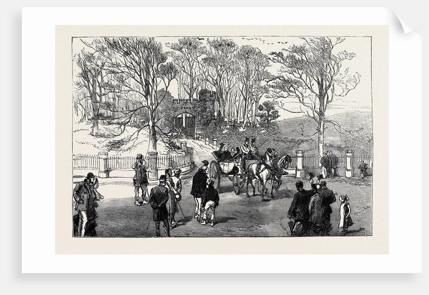 Entrance Lodge Hawarden 1880 by Anonymous