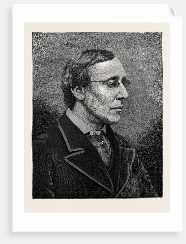 The New Postmaster-General Professor Fawcett M.P. 1880 by Anonymous