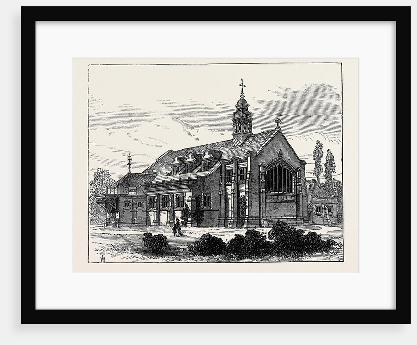 Church of St. Michael and All Angels Bedford Park Chiswick London 1880 by Anonymous